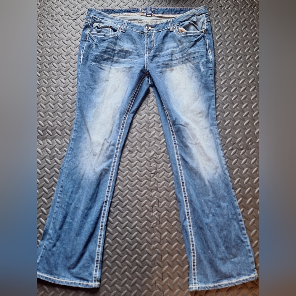 Ariya Jeans Light Blue Denim Junior Size 15/16